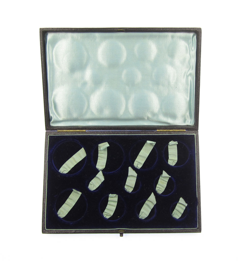 Coin Proof Set Case 1887 Hard Case For 11 Coin Proof Set - Five Pound To Threepence ...