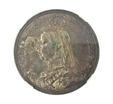 Victoria 1887 Crown - NGC MS62