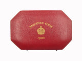 1902 Royal Mint Hard Case For Edward VII 11 Coin Proof Set