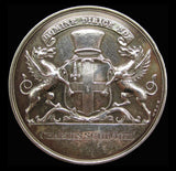 Victoria Stock Brokers Pass Silver Medal By Wyon - Naylor Type 7