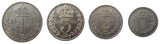 Edward VII 1902 Matt Proof Maundy Set