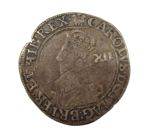 Charles I 1630-1631 Tower Mint Shilling - mm Plume