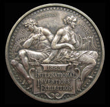 1885 International Inventions Exhibition Silver Medal - By Wyon