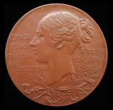 1897 Victoria Diamond Jubilee 56mm Bronze Medal - Cased