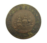 1660-1685 Charles II Touch Piece Copper Token - BMC 499