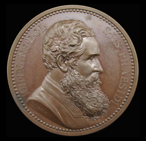 1887 Numismatic Society Golden Jubilee Bronze Medal