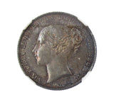 Victoria 1867 Shilling - NGC MS62
