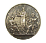 c.1880 Industrial Exhibition Company Ltd Manchester Uniface Medal - By Elkington