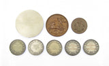 Set of 8 x Named Photographic Society Medals inc Emerson Medal
