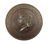 1886 Liverpool International Exhibition 51mm Bronze Medal - By Elkington