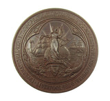 1886 Liverpool International Exhibition 51mm Bronze Medal - By Elkington