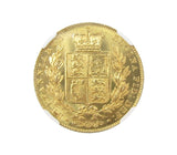 Victoria 1842 Sovereign - NGC MS63