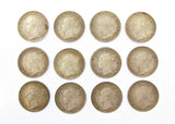 Victoria 1887 Maundy Penny x 12 - UNC