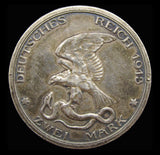 Germany Prussia Wilhelm II 1913 A Zwei Mark - GVF
