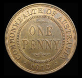 Australia George V 1912 Penny - A/UNC