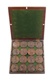 1731 Dassier's Kings & Queens Of England Set Of 32 Medals - Cased