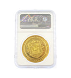1911 Trinity College Dublin 51mm Gold Medal - NGC MS64