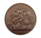 1857 Exhibition Of Art Treasures 41mm Bronze Medal - By Pinches
