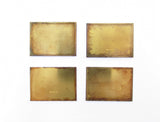 1975 Passenger Railway 150th Anniversary Set of 4 x Silver Ingots