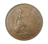 Victoria 1854 Penny - EF