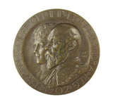 1902 Edward VII Coronation 52mm Cased Bronze Medal - By Frampton
