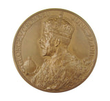 1911 George V Bronze Coronation 51mm Medal - Cased