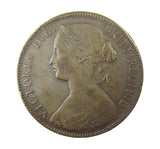 Victoria 1861 Penny - Freeman 18 - Fine