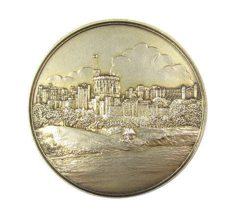 1939 Royal Agricultural Society Windsor Centenary 51mm Silver Medal