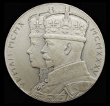 1935 George V Silver Jubilee Royal Mint 57mm Silver Medal - Cased
