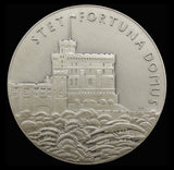 1935 George V Silver Jubilee Royal Mint 57mm Silver Medal - Cased