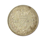 Victoria 1843 Threepence - EF