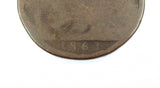 Victoria 1861 Penny - 6/8 In Date - Poor