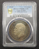 George V 1935 Proof Crown - PCGS PR64CAM