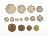 George VI 1937 15 Coin Cased Proof Set - Crown To Maundy