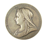 1897 Victoria Diamond Jubilee 56mm Silver Medal - Cased