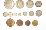 George VI 1937 15 Coin Cased Proof Set - Crown To Maundy