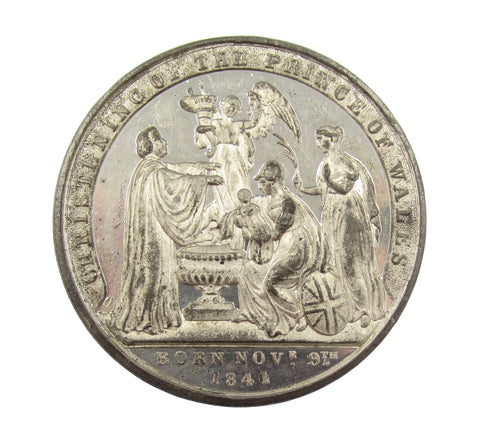 1841 Christening Of The Prince Of Wales 46mm WM Medal