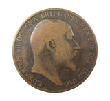 Edward VII 1903 Penny - Open 3 - VG