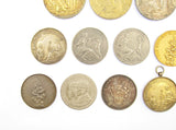 1934-1952 Group of 15 x Horticultural Silver Prize Medals