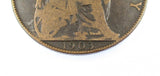 Edward VII 1903 Penny - Open 3 - VG