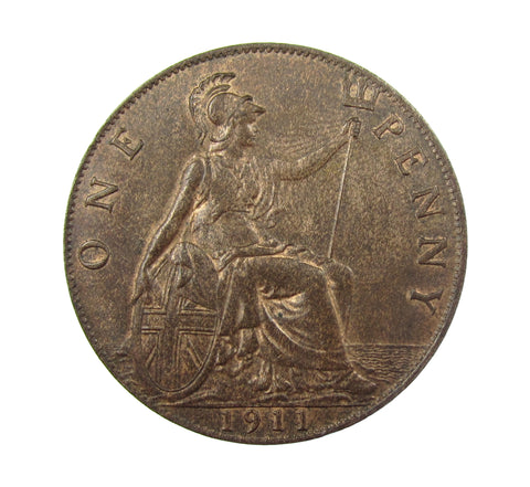George V 1911 Penny - GEF