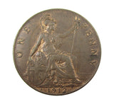 George V 1912 H Penny - EF