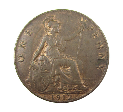 George V 1912 H Penny - EF