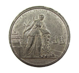 1801 Preliminaries For Treaty Of Amiens 38mm White Metal Medal - By Kettle