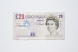 Bank Of England Bailey £20 Twenty Pound Banknote - Print Through Error