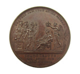 1821 Coronation Of George IV 35mm Bronze Medal - By Pistrucci