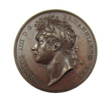 1821 Coronation Of George IV 35mm Bronze Medal - By Pistrucci