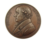 1827 George Canning Bronze 41mm Death Medal