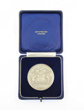 1972 New Stock Exchange Silver Brokers Pass Medal - Cased
