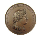1821 George IV Coronation & Visit To Hanover 40mm Medal - By Voigt